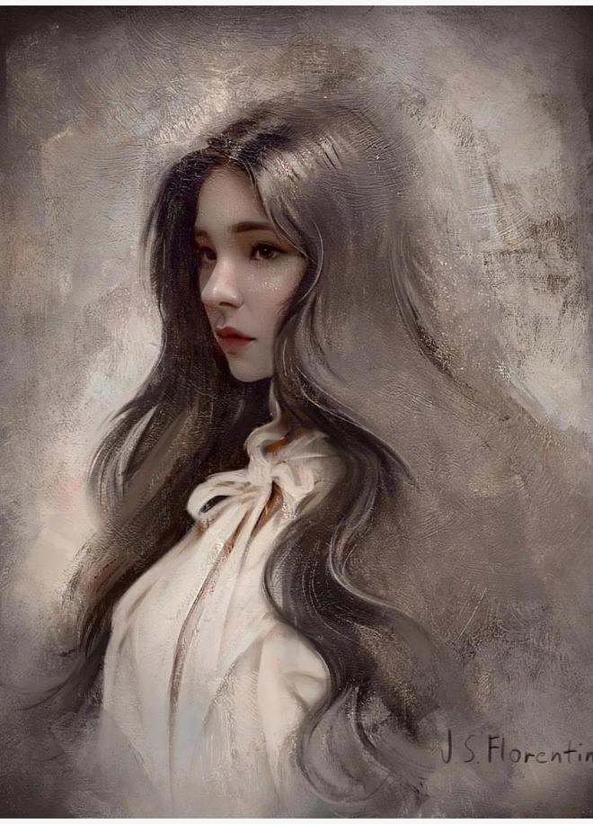 插画艺术家Justine Florentino绘画作品